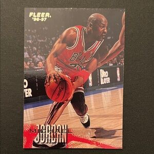 Michael Jordan Basketball Card